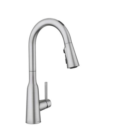 MOEN Zyla One Handle Stainless Steel Motion Sensing Pull-Down Kitchen Faucet Smart 87272EVSRS